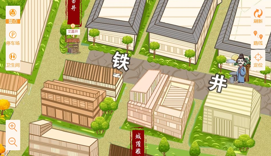 易县智慧景区：手绘地图与语音导览的完美融合